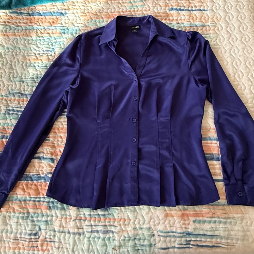 East 5th Vibrant Purple Button Down Shirt